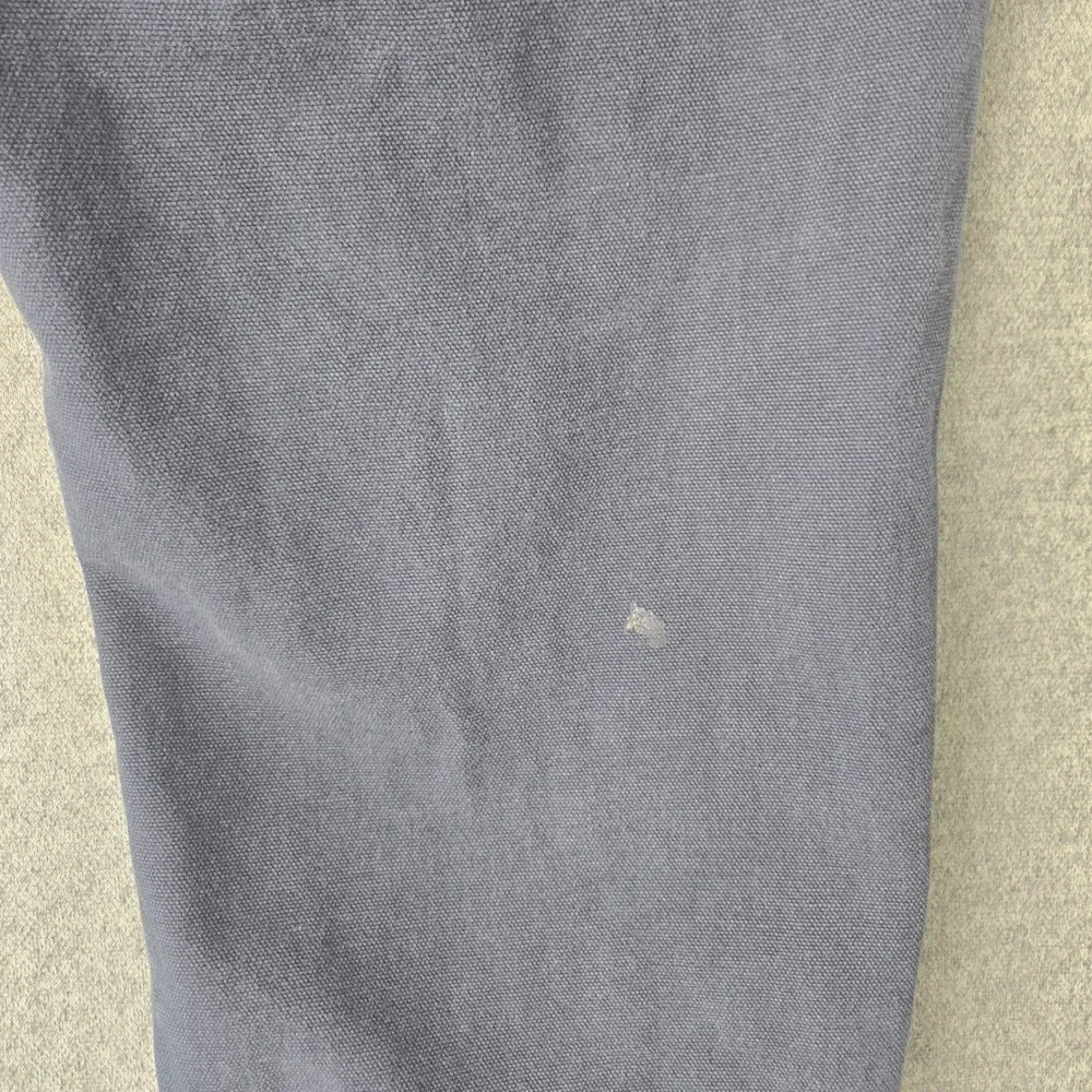 Duluth Trading Fire Hose Carpenter Pants‎ Mens 38x32 Gray Cotton Canvas Workwear